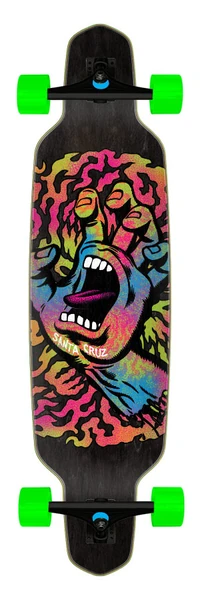 Longboard Santa Cruz Obscure Hand 9.50" – Cruiser / Carving