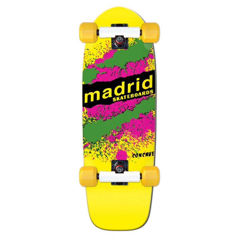 Skateboard Complet Madrid Valterra X Retour Vers le Futur Yellow