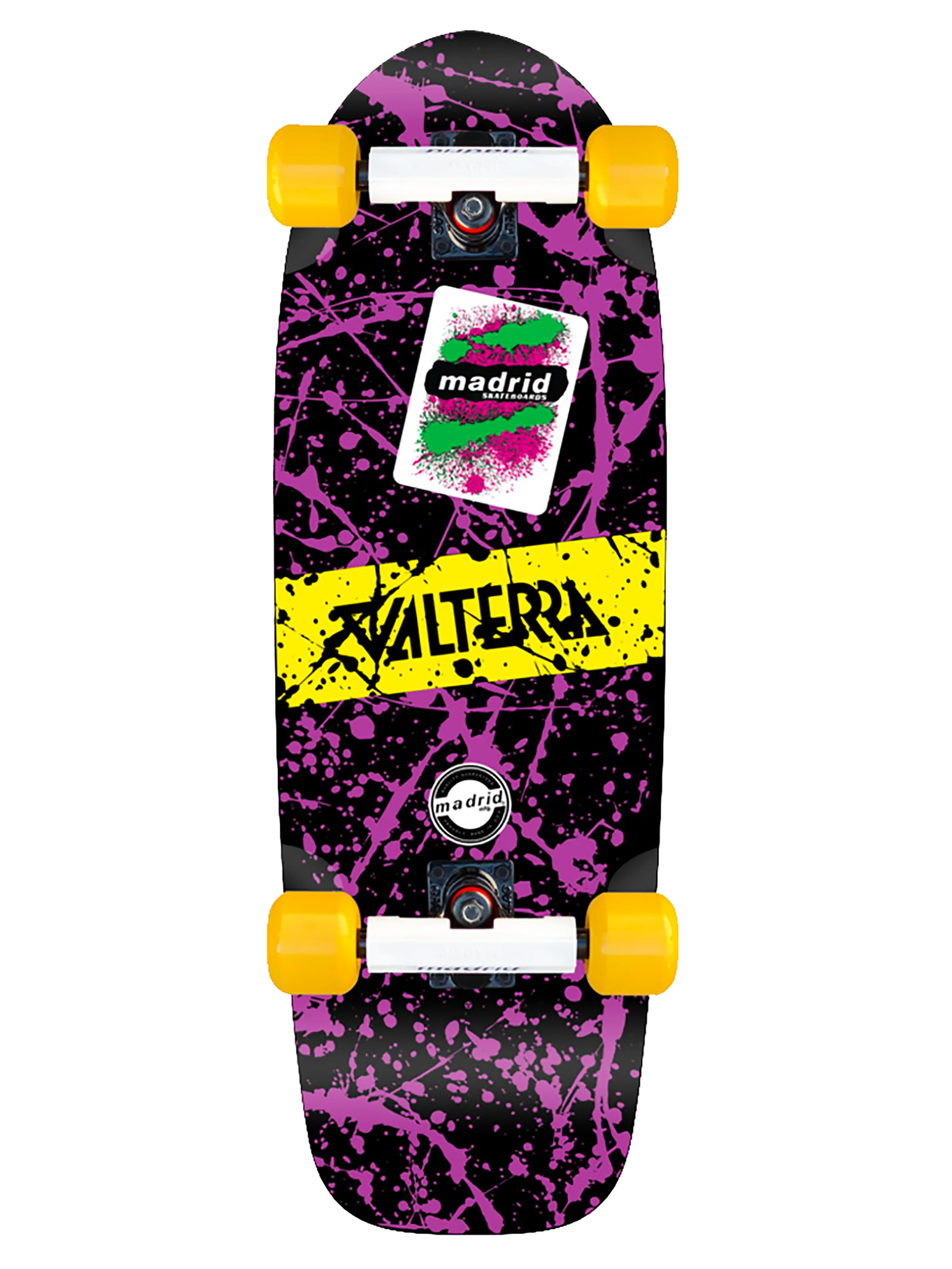 MADRID X RETOUR VERS LE FUTUR SKATEBOARD VALTERRA