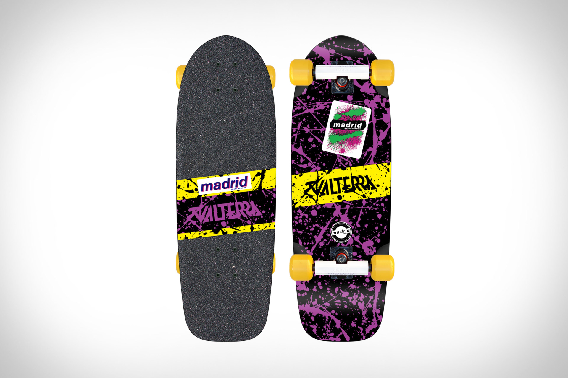 MADRID X RETOUR VERS LE FUTUR SKATEBOARD VALTERRA