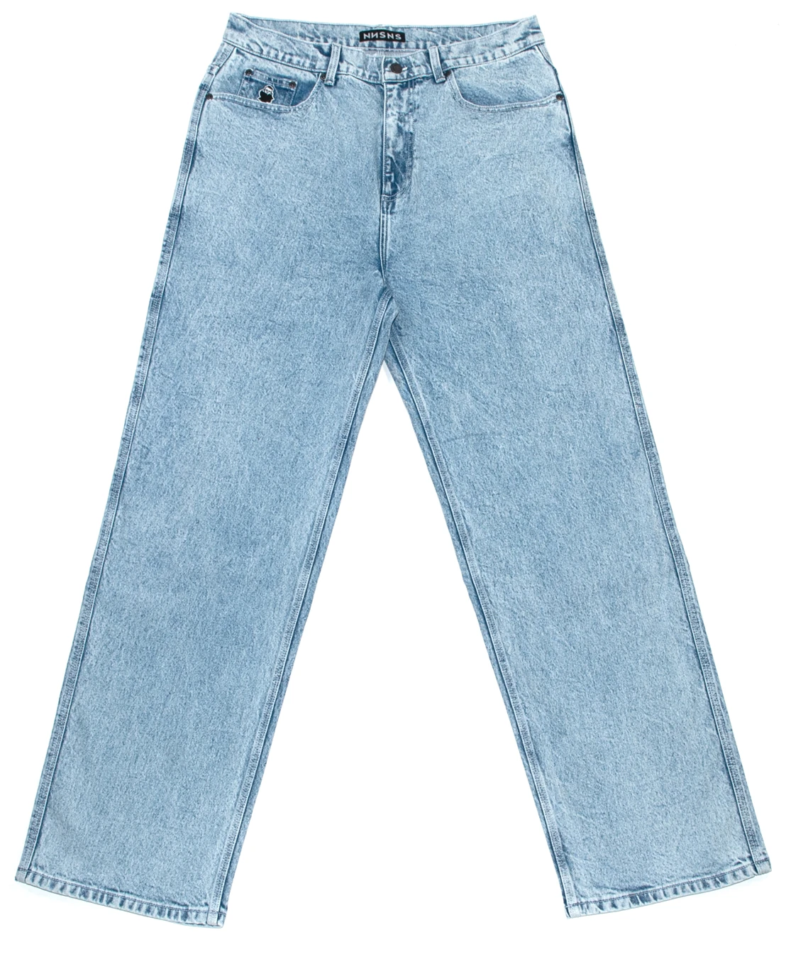 Nonsense Pant Bigfoot – pantalon denim stone blue stretch