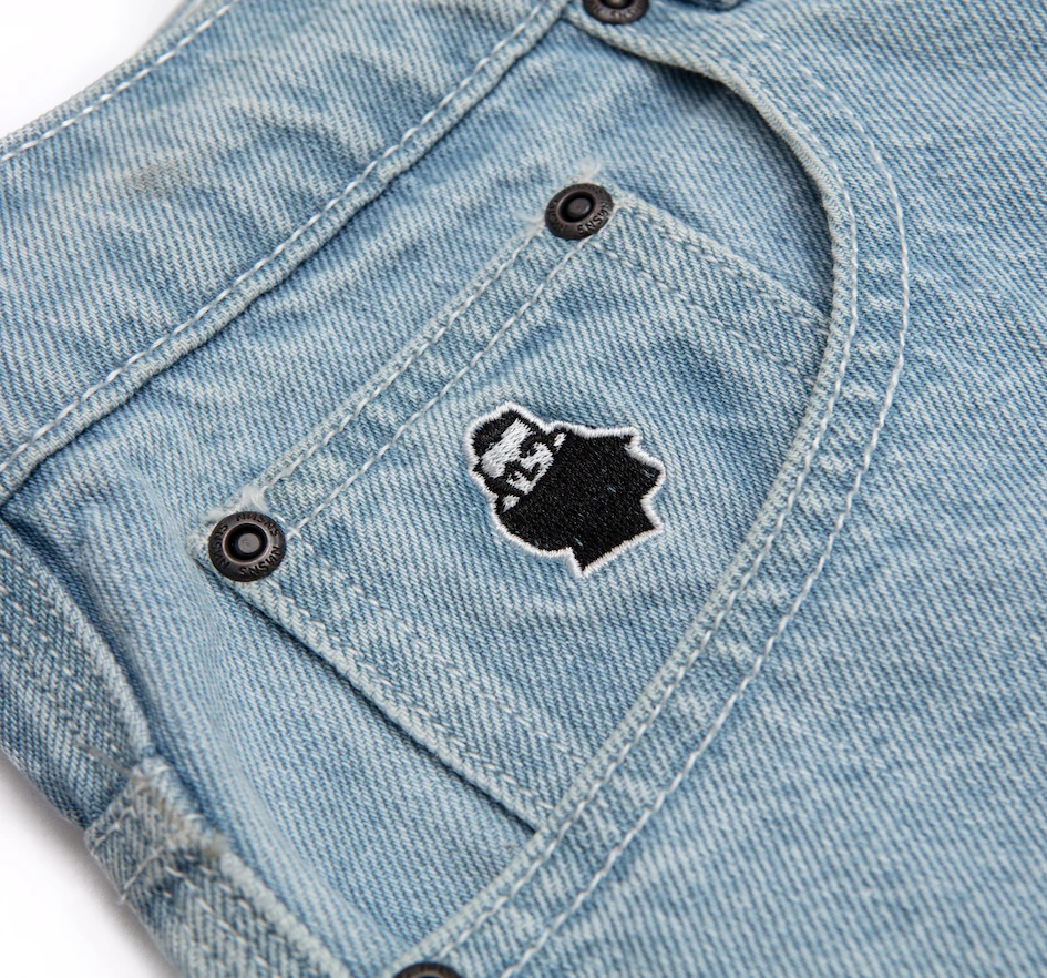 Nonsense Pant Bigfoot – pantalon denim superbleached