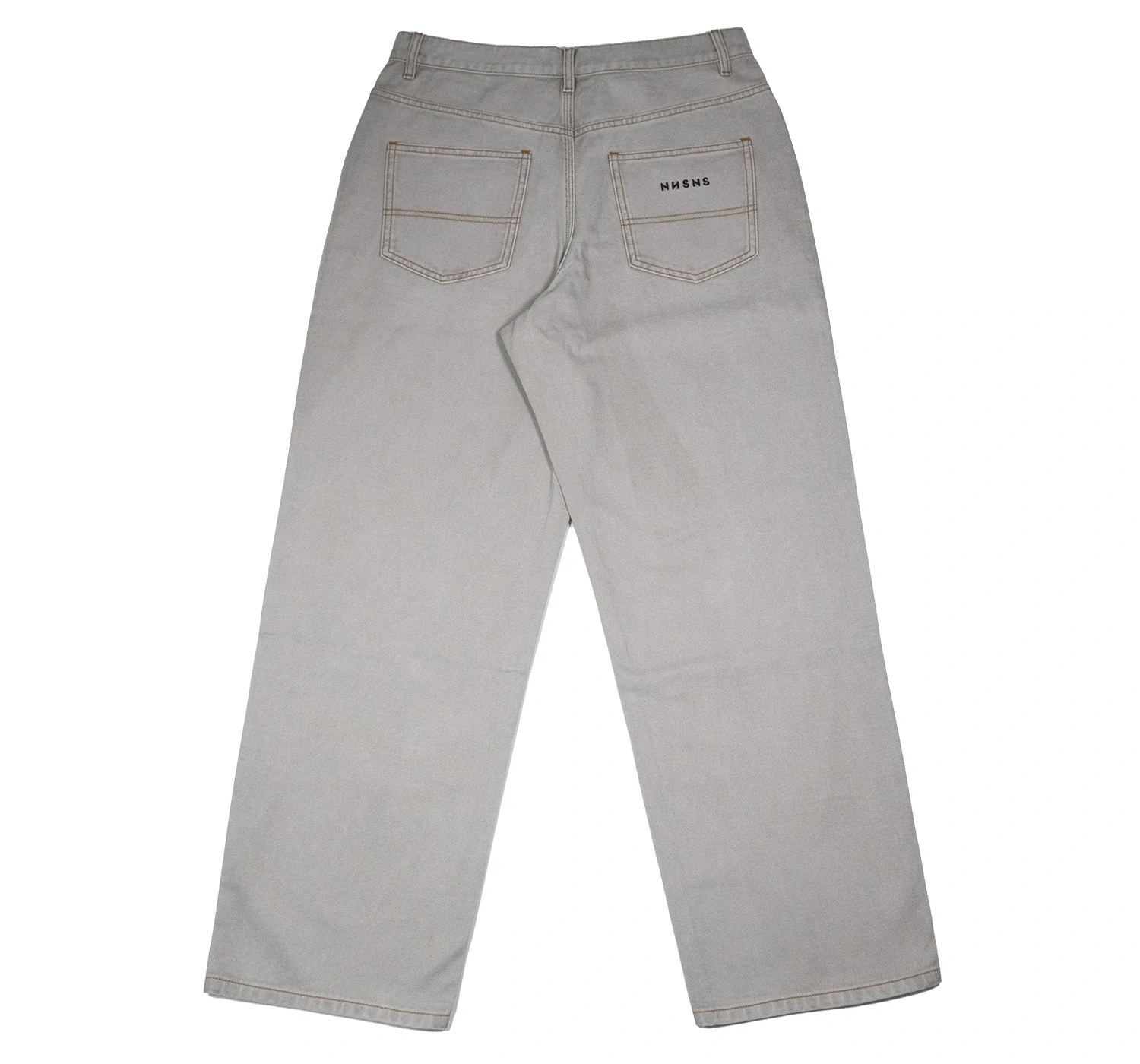 Nonsense Pant Biggerfoot – pantalon denim grey colored