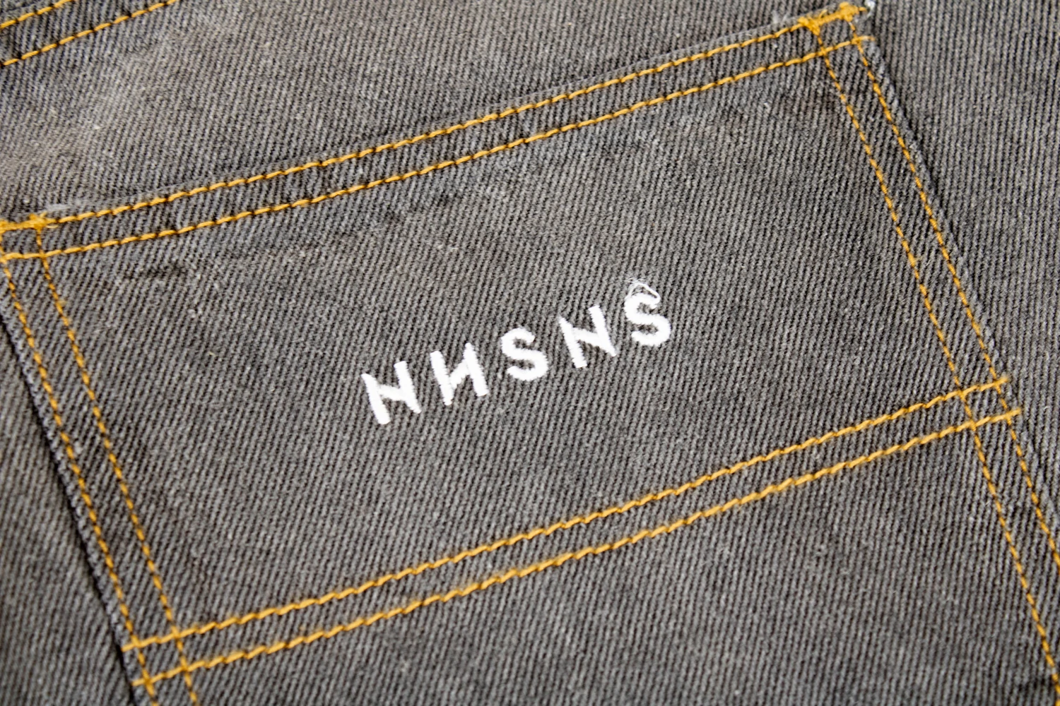 Nonsense Pant Biggerfoot – pantalon denim grey washed