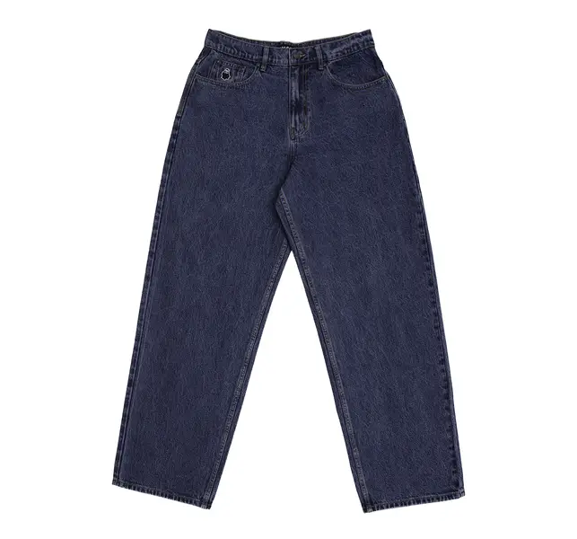 Nonsense Pant Biggerfoot – pantalon denim dark denim