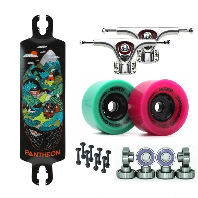Pantheon Trip Carbon Indian Hills Hoku Paris — Longboard Complet LDP