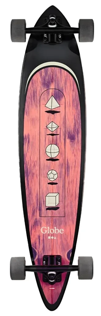 Longboard Globe Pintail 37" – Hombre Shape Faze Complet