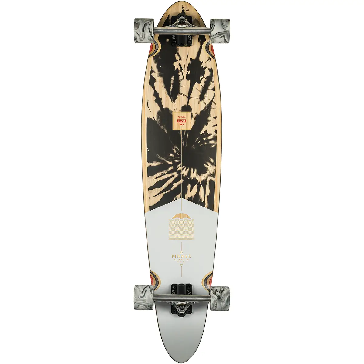 Globe Pinner Classic 40" Bamboo Black Dye – Longboard Cruising