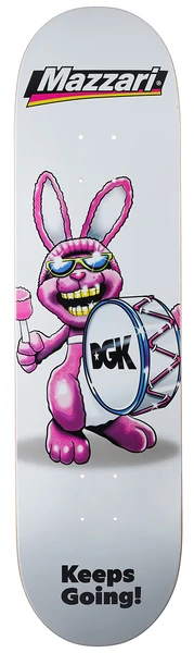 DGK – Planche Can't Stop Mazzari White 8.25 Skate