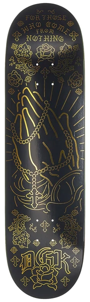 DGK – Planche skate Confession Gold Foil Multi 8.5