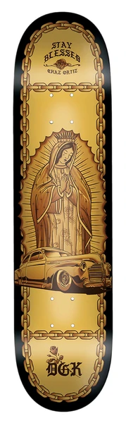 DGK – Planche skate Lo-Side Ortiz Black 8.1 Performante