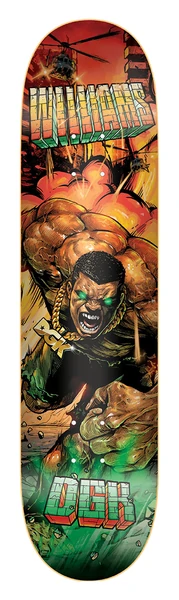 DGK – Planche skate Rage Williams Multi 8.38