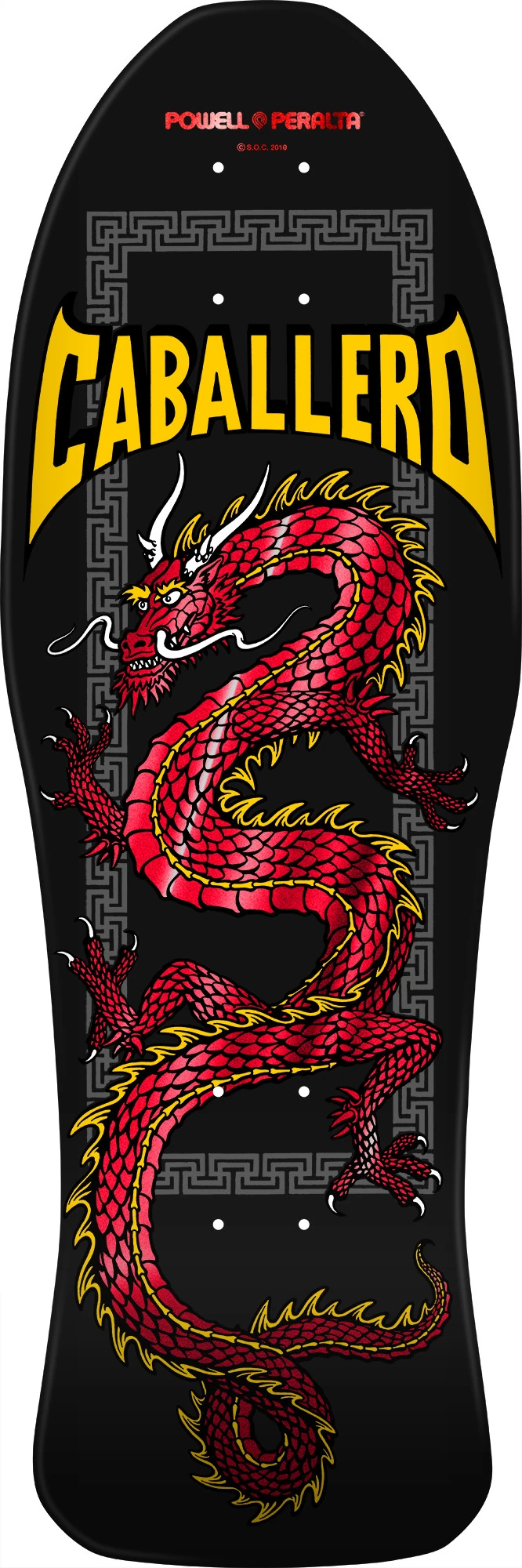 DECK REISSUE CAB CHIN DRAGON RED FOIL 10 X 30