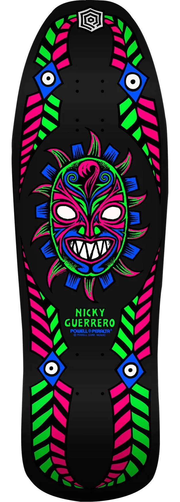 DECK REISSUE GUERRERO MASK BLKLIGHT 10 X 31.7