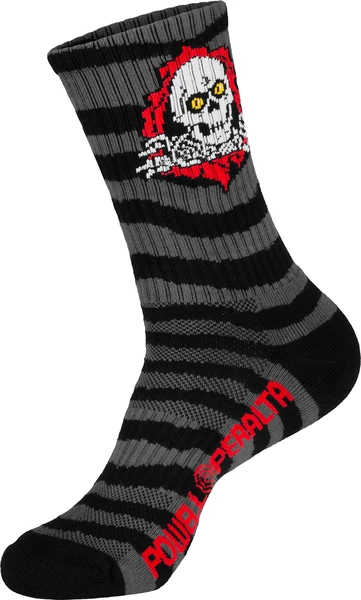 SOCKS RIPPER CHARCOAL BLACK RIPS