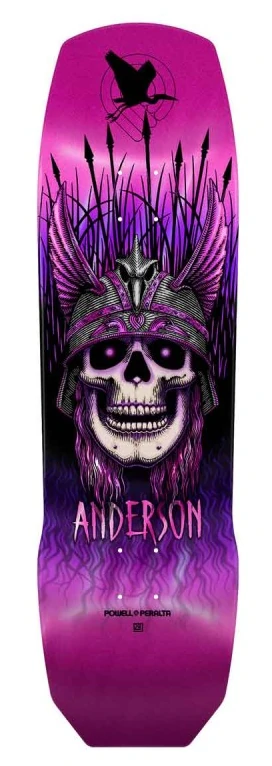 Deck Powell Andy Anderson Heron Pink Foil 9.13 – Shape 290 | N4