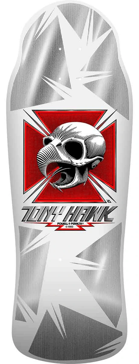 Deck Powell BB17 Tony Hawk 10.38 White – Éd. Limitée | N4