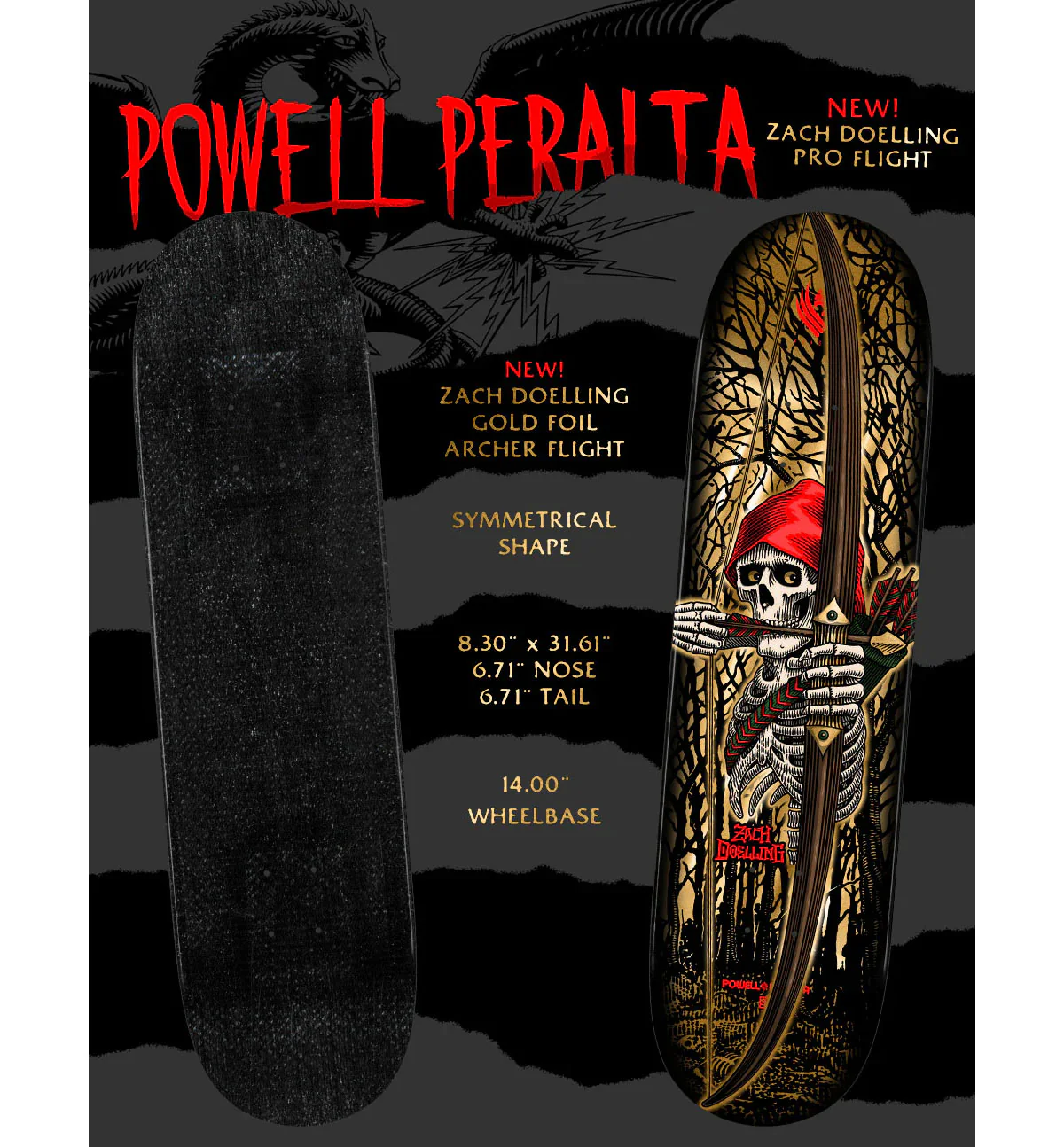 DECK FLIGHT ZACH DOELLING ARCHER 8.3 X 31.61