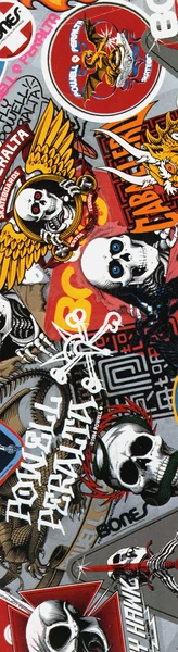 POWELL PERALTA GRIP PLAQUE COLLAGE 1 WHITE 9 X 33