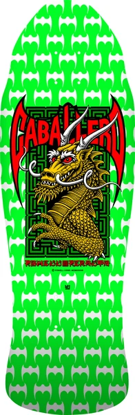 Powell Peralta Reissue Cab Chin Dragon 9.6x29