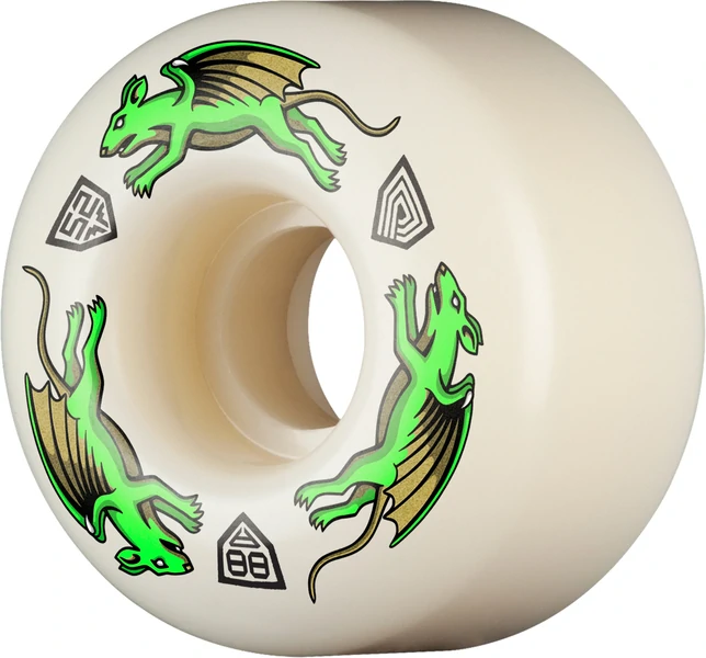 WHEELS DRAGON 52MM X 34MM 88A V4 NANO RAT