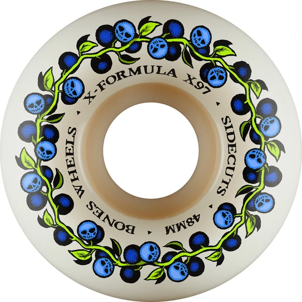 WHEELS XF 48MM V5 97A SKULL BERRIES SIDECUT