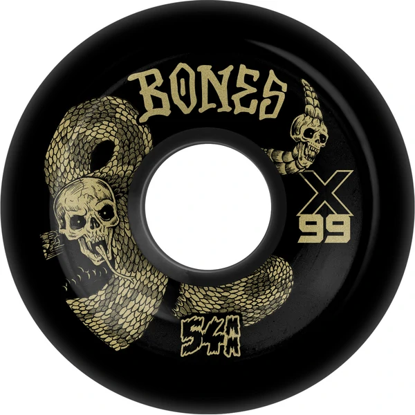 BONES XF 54mm V6 99A – Roues Death Venom Wide
