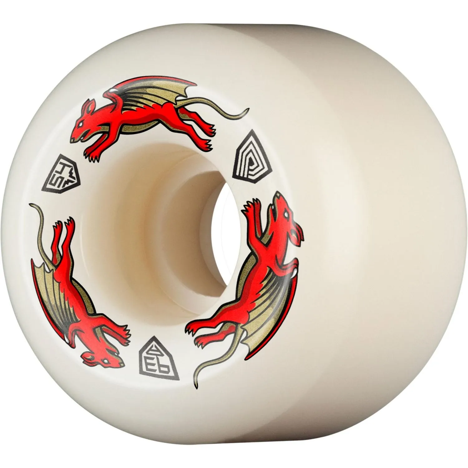 Powell Peralta Dragon Formula Nano Rat A2 — Roues Skateboard 54mm 93A