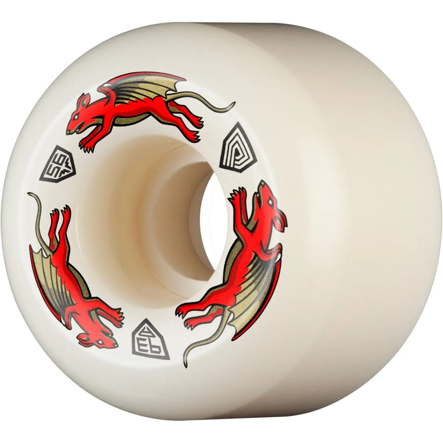 Powell Peralta Dragon Formula Nano Rat A2 — Roues Skateboard 56mm 93A