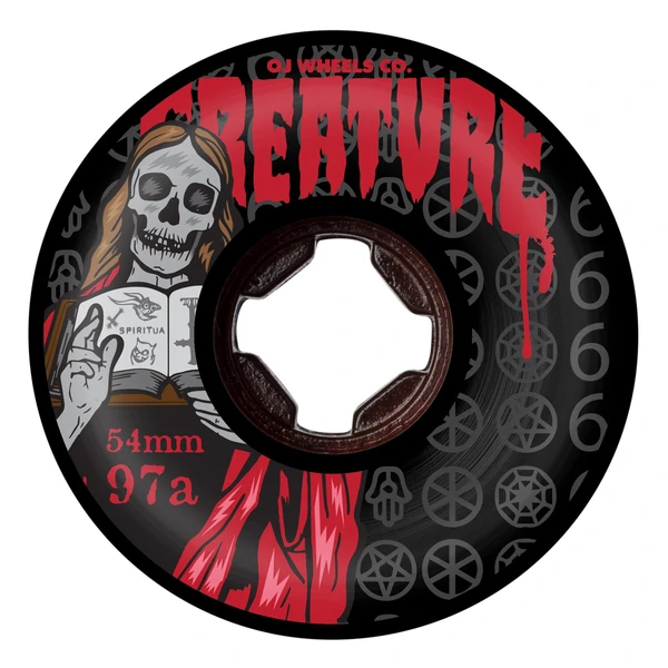WHEELS (JEU DE 4) 54MM THE BOOK OF OJ BLOODSUCKERS 97A