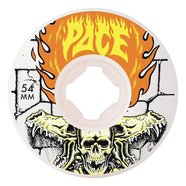 WHEELS (JEU DE 4) 54MM PACE DUNGEON CHUBBIES WHITE 101A