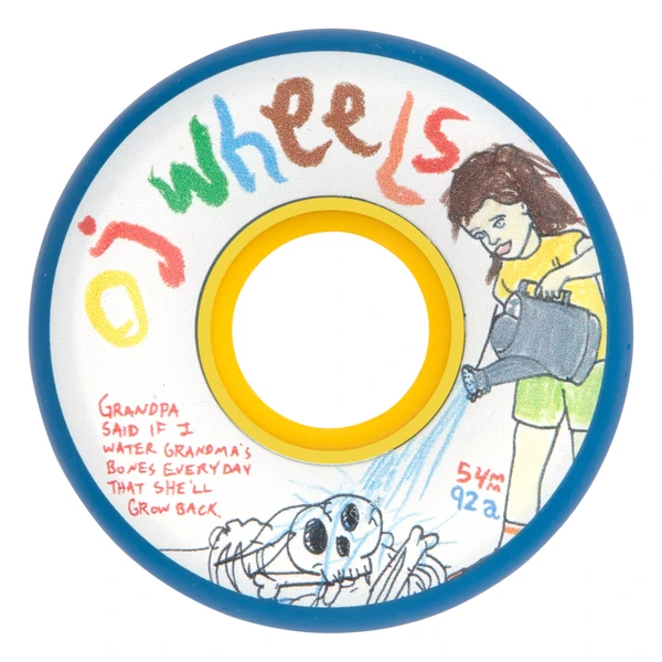 WHEELS (JEU DE 4) 54MM POROUS WALKER GRANDMAS BLUE 92A