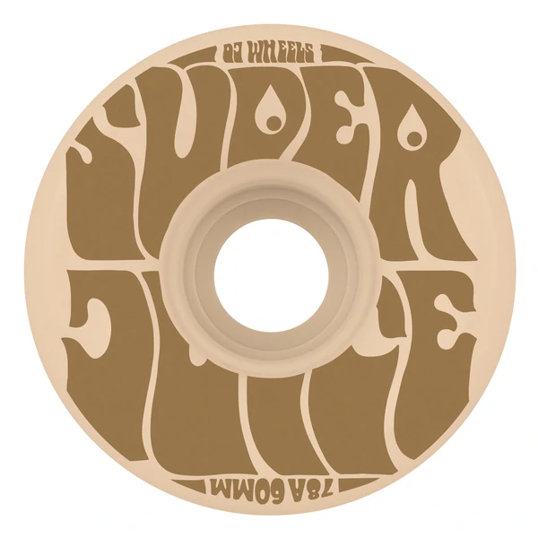 WHEELS (JEU DE 4) 60MM COFFEE SUPER JUICE BEIGE 78A