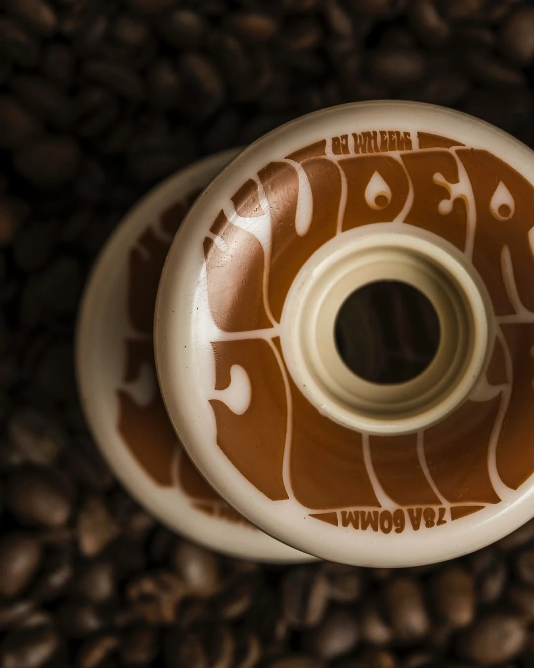 WHEELS (JEU DE 4) 60MM COFFEE SUPER JUICE BEIGE 78A