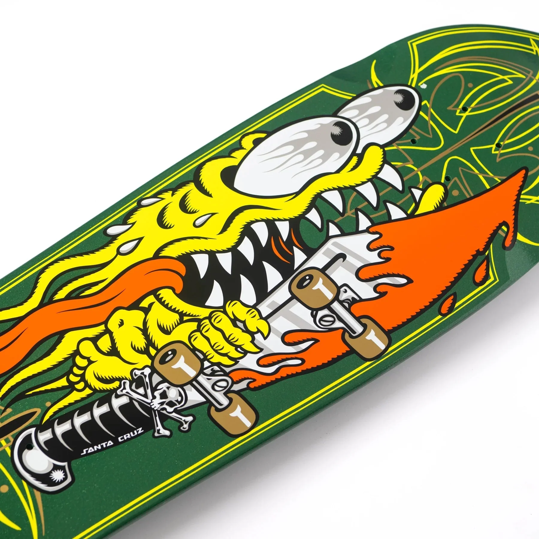 Santa Cruz Meek Slasher Green Deck 9.23 x 31.67