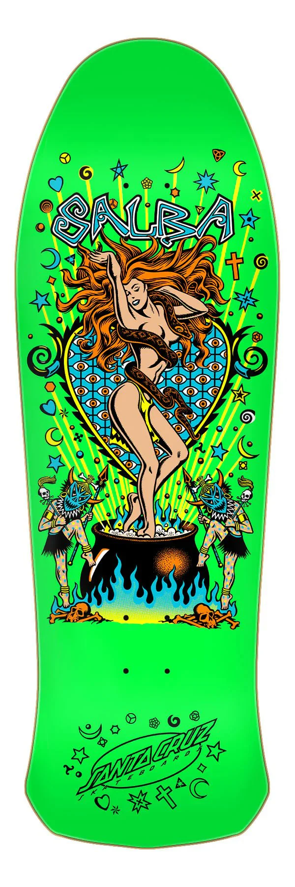Santa Cruz Salba Witch Doctor Reissue — Deck 10.4" × 32"