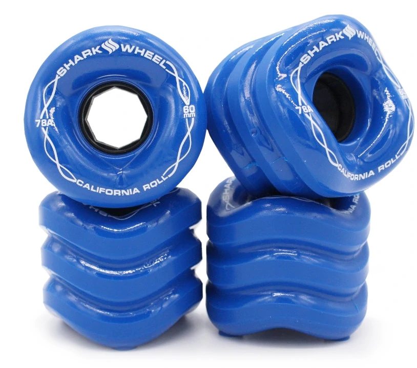 SharkWheels â California Roll 60mm Bleu (x4)