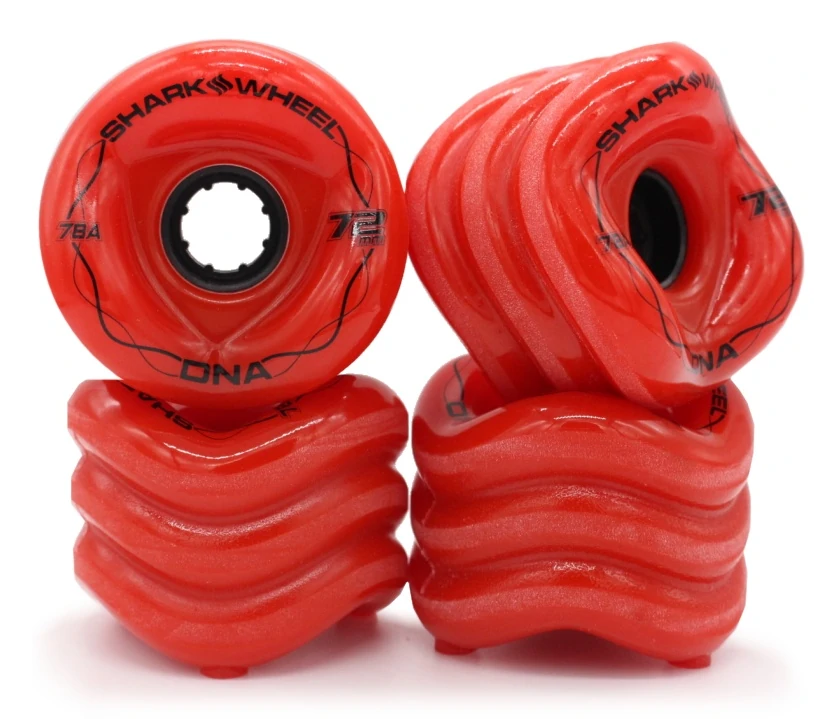 SharkWheels – DNA 72mm Red