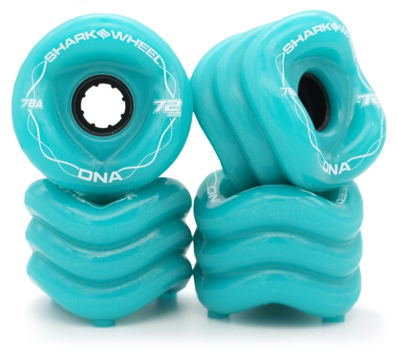 SharkWheels – DNA 72mm Turquoise