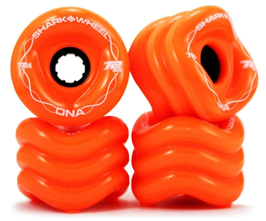 SharkWheel DNA 72mm Orange – Adhérence & style unique