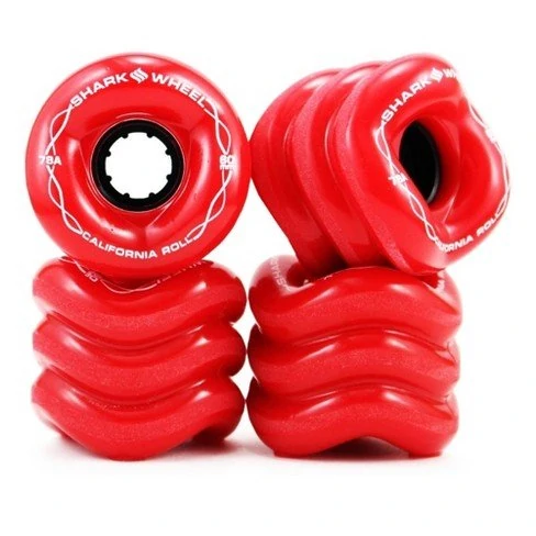 SharkWheels California Roll 60mm Rouge – Roues innovantes
