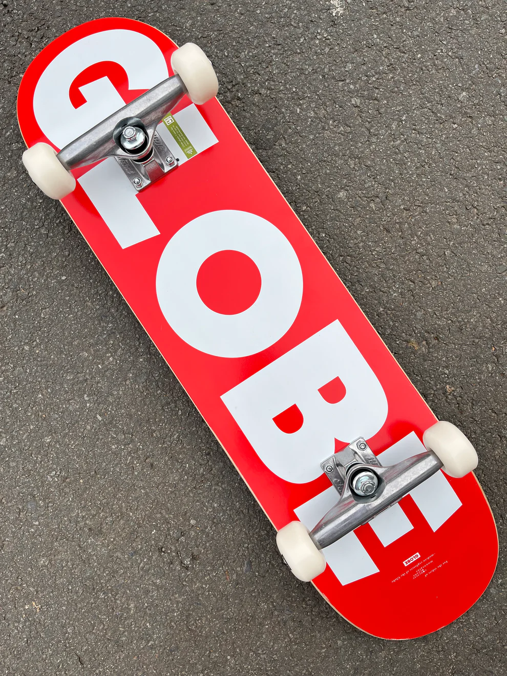 GLOBE G0 FUBAR 8.25" Red/White â Skateboard complet