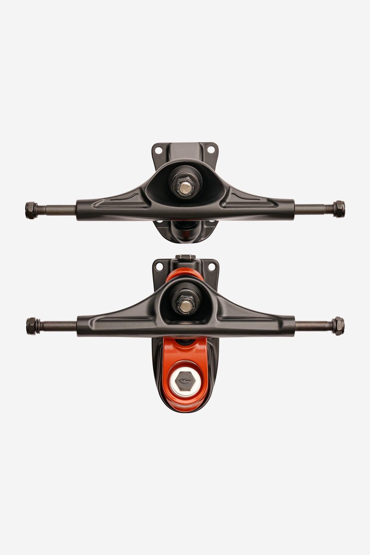 Slant Surf Skate Trucks Black/Red – Performance & Fluidité