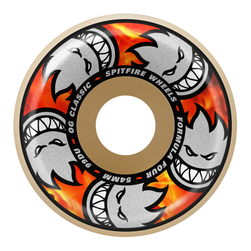 Spitfire F4 99D Multiball OG Classic 54mm — Roues Skateboard
