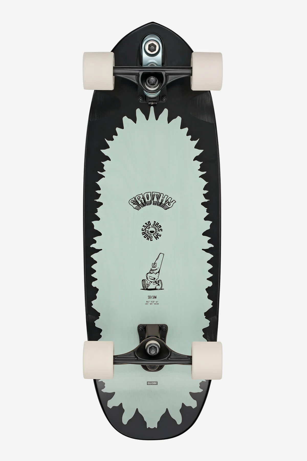GLOBE Frothy 30" – Surfskate Sea Saw compact & réactif