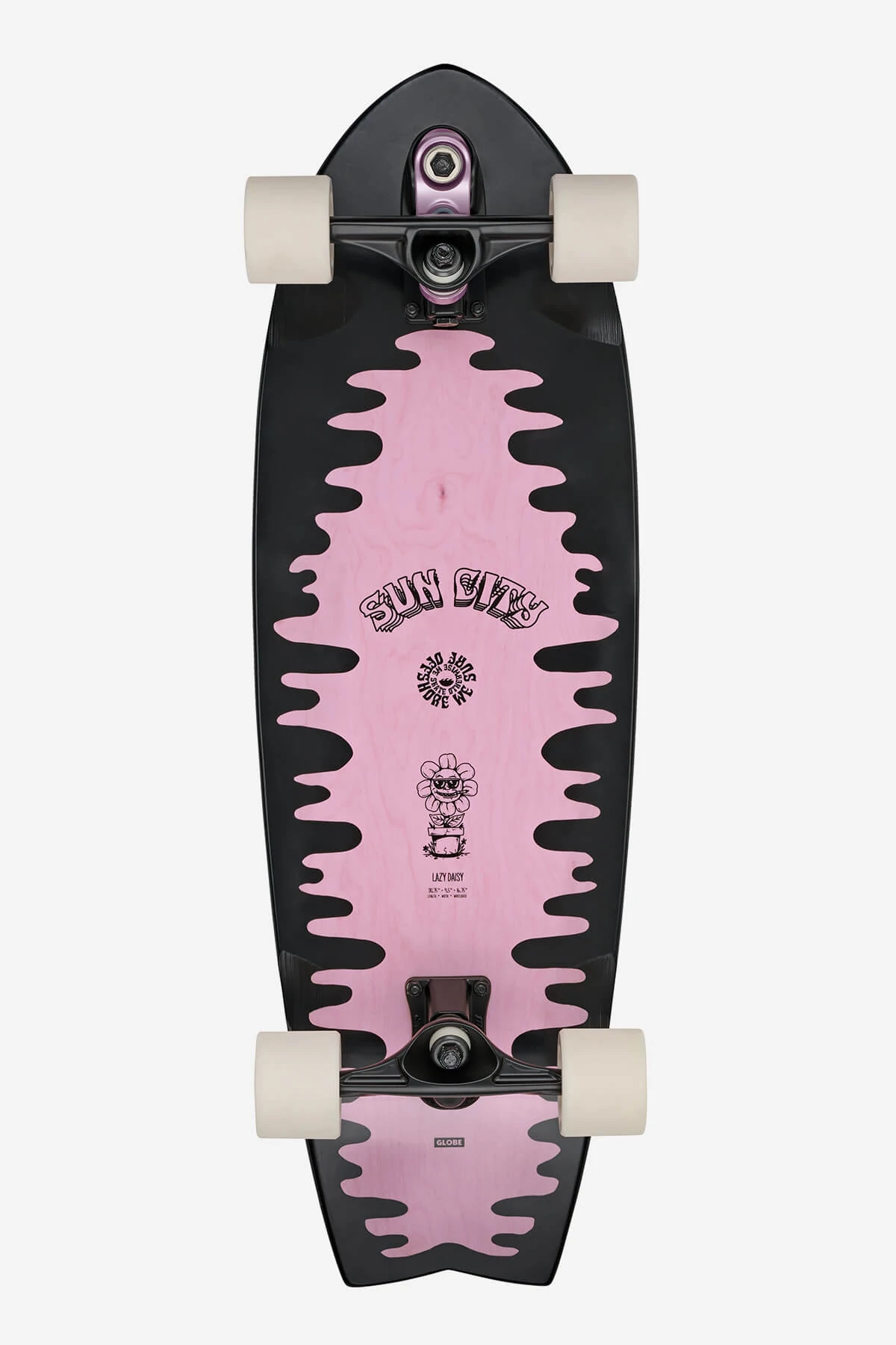 GLOBE Sun City 2 Lazy Daisy 30" – Surfskate compact & fun