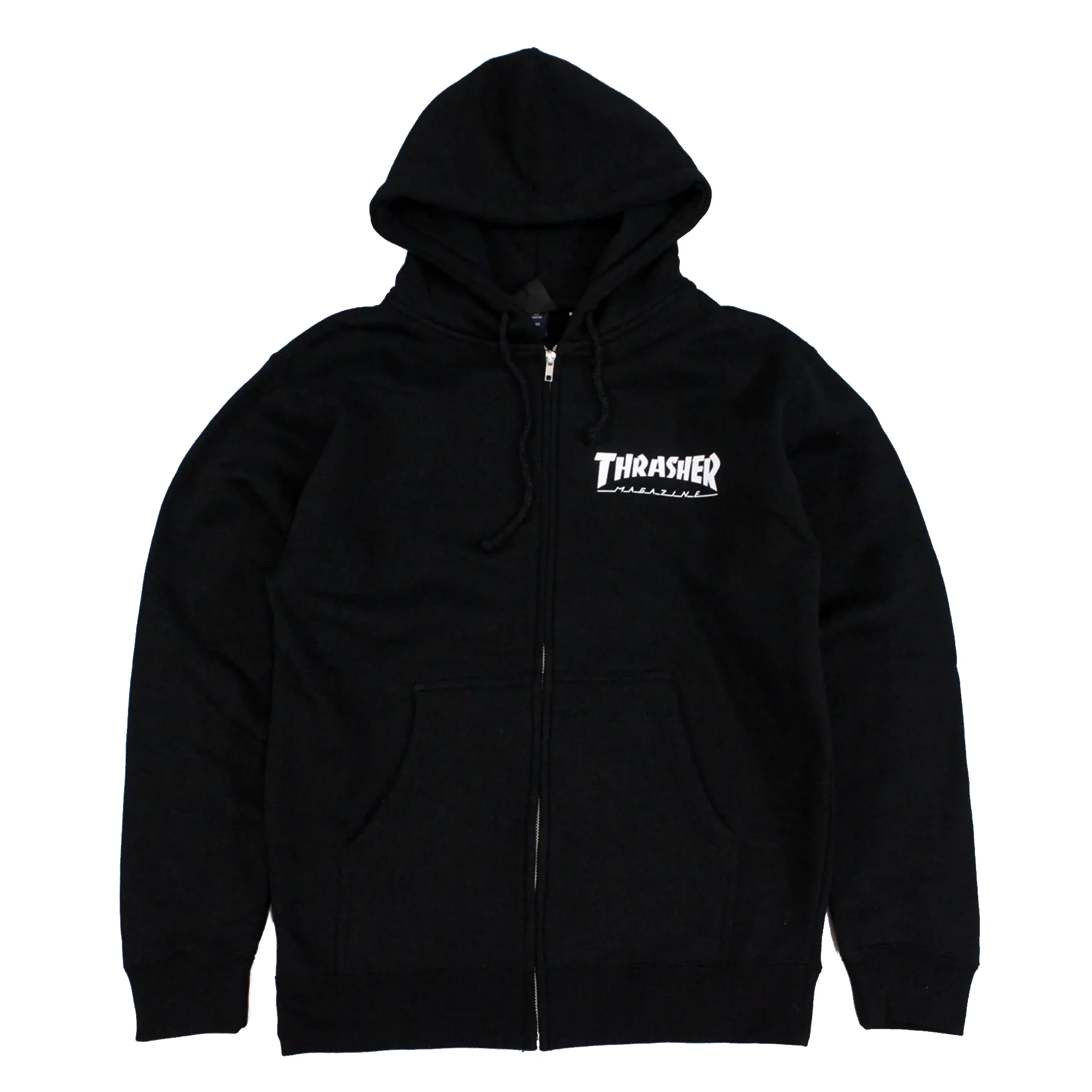 Sweat à Capuche Zip Thrasher Little Thrasher Noir