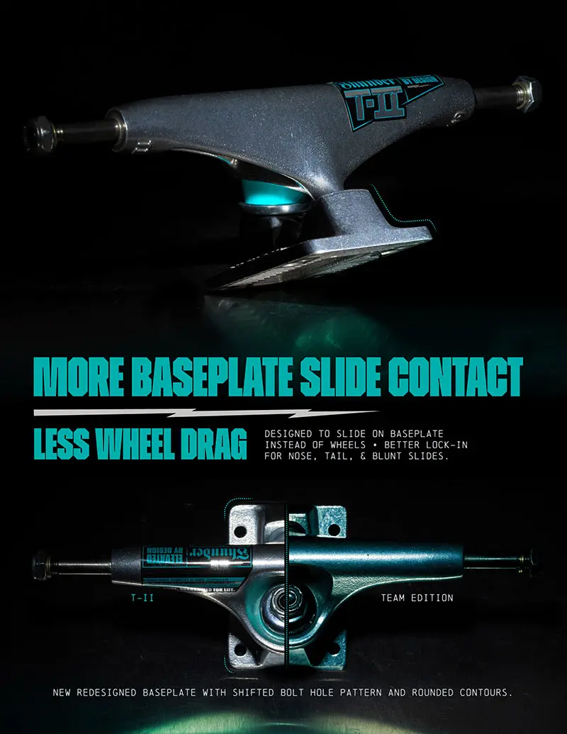 Thunder Trucks : Team Hollow Light 148 Night Black