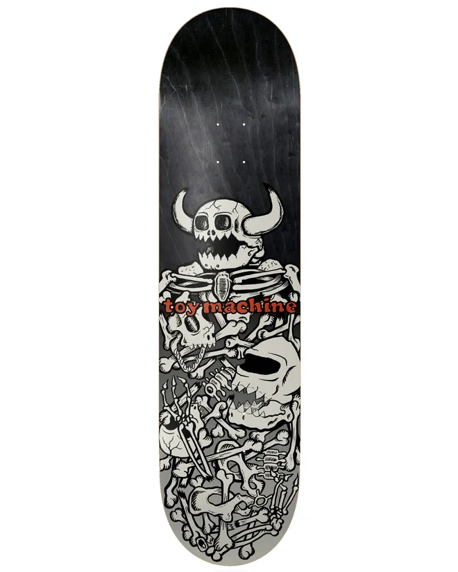 TOY MACHINE DECK DEAD MONSTER BONES 8.25 X 32