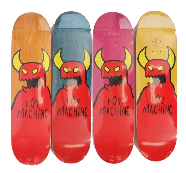 TOY MACHINE DECK SKETCHY MONSTER 8.38 X 32.38